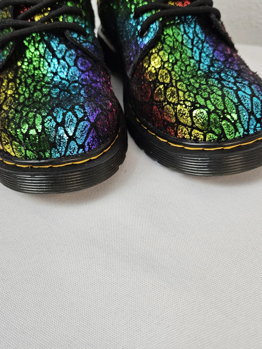 Dr. Martens Kids 1460 Pascal Metallic Boots Size US 4M